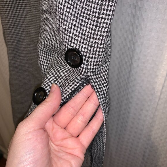 My Michelle Black and White Hounds Tooth Dress - Picture 9 of 16